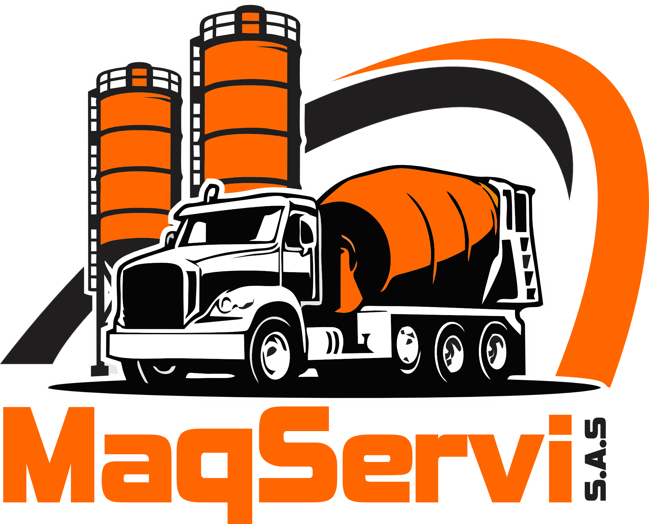 MaqServi S.A.S. Logotipo Oficial